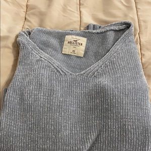 Hollister V - neck sweater . Super soft and cute .